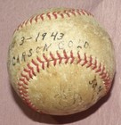 1943 Wwii 50th General Hospital Vs  89th Infantry Division Baseball Camp Carson