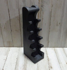 Knife Display Stand For Regular Size Pocket Knives Hand Crafted Usa Wood Black