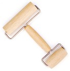 Norpro Wood Pastry pizza Roller  4-inch Hardwood Dough Roller