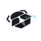 2 Sets Black Rounded Curved Edges Mouse Feet Skates For Logitech G900 Mouse