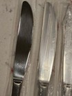 Lady Charming National Silver Flatware Dinner Knife Lot Of 8 Unused