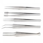 5pc Universal Tweezer Set Stainless Steel  5 