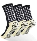 3 Pair Sport Socks Anti Slip W  Grip Soccer Men Football Basketball Sock Premium