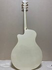 Yamaha Apx1000 White Acoustic Electric Guitar Srt Pickup Slim Body
