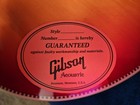 Gibson Acoustic Guitar Orange Tag Guaranteed 