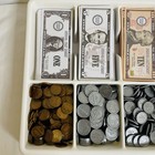 School Money Math Manipulatives Class Set Bills Coins No Tray Teacher Resource