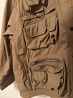 Usgi Military Casual Duty Jacket Mens Medium Brown Tactical Multi Pocket Field