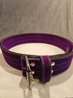 Inzer  Forever Buckle Belt Single Prong Purple Power Lifting  Size Xl