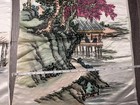 Antique 19th Century Qing Dynasty Chinese Embroidered Silk Panels