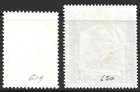 Colombia Scott  619-620 Vf Used Surcharge Issued 1954