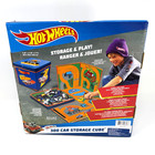 Mattel Zipbin Hot Wheels Zip-bin 300 Car Storage Cube   Playmat Set Brand New