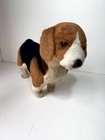 Vintage 1987 Applause Beagle Puppy Dog Brown White Stuffed Animal Soft Plush Toy