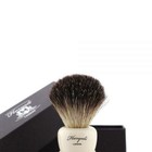 Finest Black Badger Shaving Brush For Barber Shop Beautiful Durable Resin Handle