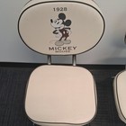2 Very Rare Mickey Mouse Disney Decor Retro Chairs Disneyana Collectible Vintage