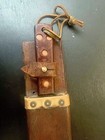 Vintage 1943 British Army Machete And Its Sturdy Leather Sheath 