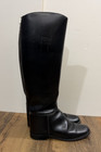 Marlborough England Riding Equestrian Boots Tall Black Womens Uk 6 Us 8