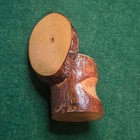 Vintage Opryland Usa Nashville Tenn Little John Wooden Toothpick Holder Souvenir