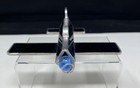 Vintage Stained Glass Airplane Marble Kaleidoscope Multi Color 5 1 4  X 5 1 2  