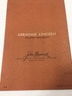 Vintage 1956 Abraham Lincoln The Great Emancipator  John Hancock Life Insurance