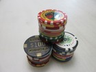 30 Casino Gaming Poker Chip Lot Las Vegas  1 New   Used Chipco Paulson Clay Room