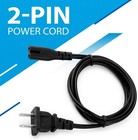 Premium Ac Power Cord Cable Lead Adapter For Sony Playstation 4 Ps4 2 Prong 5ft