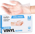 Forpro Disposable Vinyl Gloves  Industrial Grade  Powder   Latex Free  Non-steri