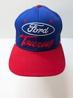 Vtg Official Ford Racing Taurus Embroidered Nascar Snapback Hat Baseball Cap 90s