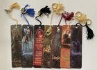 Rare 2001 Lord Of The Rings Bookmark With Tassel And Inscribed Ring You Choose