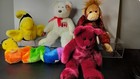 Ty Beanie Buddies  rare Lot Of  5  Different Beanie Buddies Maple     mwts Bb-1