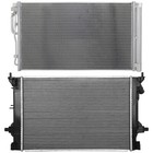 Radiator   Ac Condenser Cooling Kit For 2017-2020 Hyundai Elantra 2 0l 1999cc L4