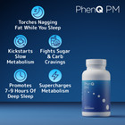 Phenq Pm - Nighttime Natural Fat Burner     Advanced Slimming Weight Loss Pills