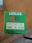 Lot Of 2 Light Bulbs Quad 20 Watt Compact Fluorescent Medium Base