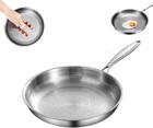 2025 New Titanium Hammered Pan Pro With Lid  Titanium Pans For Cooking -durable