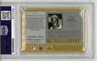 Jackie Robinson   Signed Upper Deck 2001 Sp Legendary Cuts Auto  147   Psa Dna
