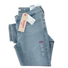 Levis Womens 711 Skinny Blue Light Wash Jeans W 30 L 30 Nwt With Stretch
