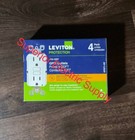 Lot Of 10 Leviton Gfnt1-4w Gfnt1-3w 125v15a Selftest Gfci Outlet White New 40pcs