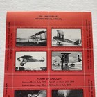 1969 Asda Natl  Stamp Show Space Cinderella Poster Stamp Sheet Nov 21-23  1969
