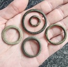 Celtic Ring Proto Money Ancient Currency Bronze Antique Metal Detecting Find  4 