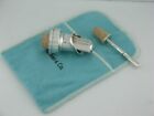 Tiffany   Co Sterling Bamboo Wine Bottle Stopper   Spout   Pourer W  Box