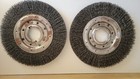 Osborn 10  Medium Face Wire Wheel  020 X 1-1 4  Wide X 2  Arbor   22114 Set Of 2