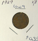 1929 Canadian 1 Small Cent Canada Penny Low 9  Eb 772