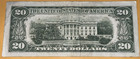 21 Year Old  20 Dollar Bill Circa 1985  Federal Reserve Note -small Head