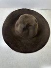 Brown Rabbit Fur Felt Peachbloom Capeline Hat Body Millinery Blank 16 5   