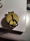 Vintage Nautical Brass Compass - Lensatic   Liquid-filled Working Japan 