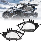 Pair Soft Upper Door Set Cab Enclosure Zipper For Can Am Maverick X3 2017-2025