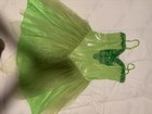 Dreamgirl Tinkerbell Green Fairy Dress Costume Size S Stretch Halloween