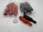 Mueller 10 Black   10 Red Bu-62-0 Soft Rubber Insulator For Bu-60 Alligator Clip