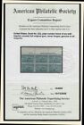 1893 Columbian 3c Sc 232 Mnh Plate Block Of 6 With Og - Aps Certficate