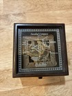 Vintage Dollond London Style Brass Sundial Compass In Fitted Wood Display Box Bz