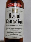 Vintage Imported  Royal Canadian  whiskey  All Original - 750 Ml - Empty Bottle